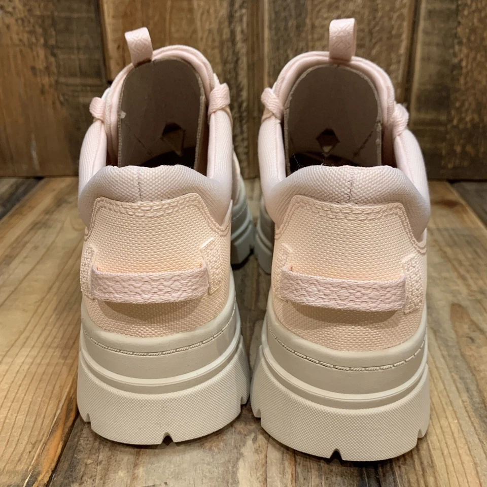 ЖЕНСКИЕ США 6,5 UGG ASHTON ГИБРИДНАЯ ПЛАТФОРМА КРОССОВКИ ОБУВЬ БОЕВОЙ ЗАЖИМ ~ РОЗОВЫЙ БЕЖЕВЫЙ - Изображение 3 из 4