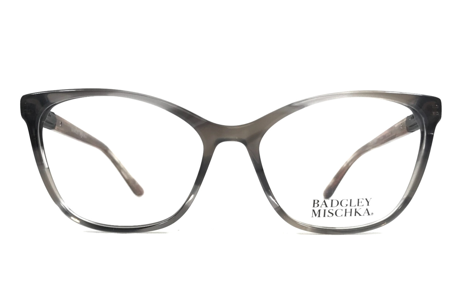Оправа для очков Badgley Mischka Florine Grey СЕРЫЙ с кристаллами Кошачий глаз 53-16-140 15290₽