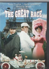 The Great Race DVD Snapcase Tony Curtis Jack Lemmon Cult Classic Car Racing