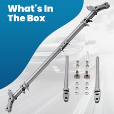 Front lower Suspension Competition Traction Bar Tie Rod for Honda Civic 1988-91