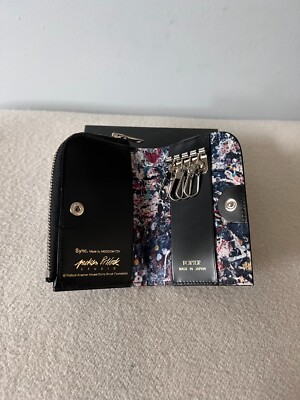 Jackson Pollack x Porter Yosida & Co. Key and Coin Case Sync. 19AW