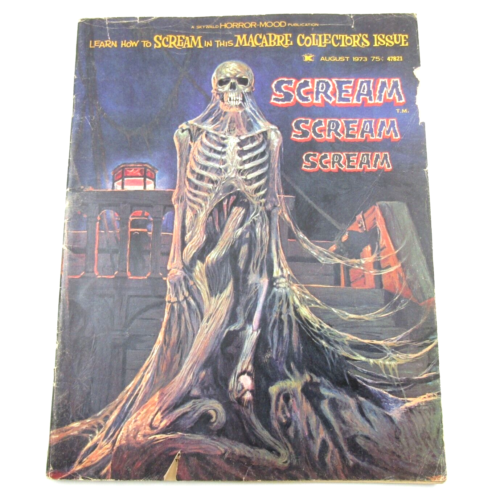 Skywald Horror Mood Scream issue #1, August 1973