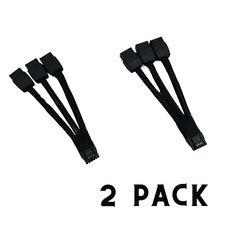 (2Pk) Nvidia OEM 12VHPWR 3x8-Pin to 16-Pin PCIE 5.0 Power Adapter Cable RTX5090
