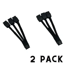 (2Pk) Nvidia OEM 12VHPWR 3x8-Pin to 16-Pin PCIE 5.0 Power Adapter Cable RTX5090