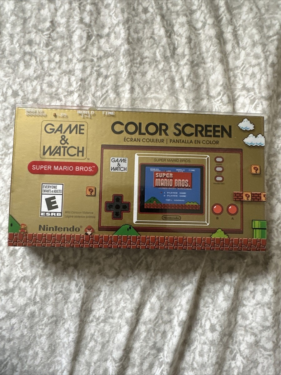 Nintendo Game and Watch Super Mario Bros Video game Handheld Brand NEW