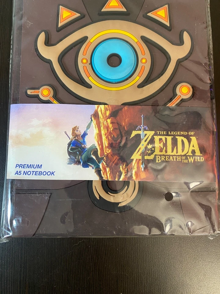 Nintendo The Legend Of Zelda Sheikah Premium A5 Notebook Official 2017 Link - Image 3 of 4