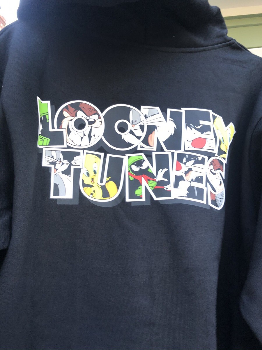 KITH LOONEY TUNES “THATS ALL FOLKS” BLACK HOODIE XL | eBay