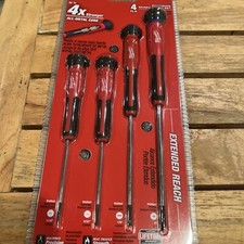 Milwaukee 48-22-2604 Precision Screwdriver Set, 4-Pc.