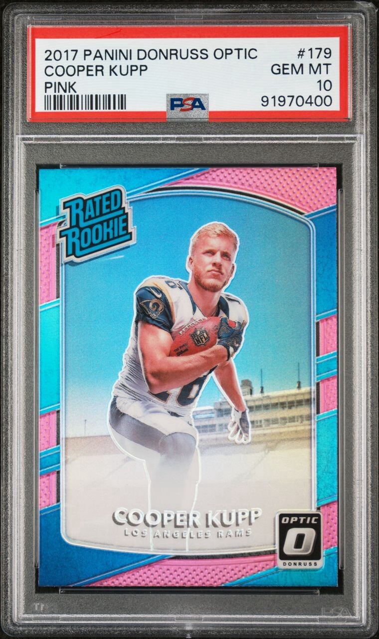 Cooper Kupp Panini Donruss Optic #179 Pink
