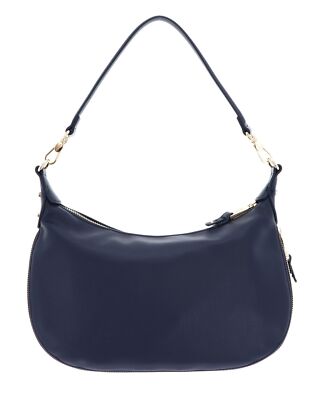 Borsa Hobo Liu Jo Evrim – Dress Blue, 24x18x7 Cm, 80% Cotone 20% Poliestere, Manico Regolabile, Chiusura A Zip