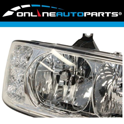 RH Clear/Chrome Halogen HeadLight RH for Fiat Ducato Gen 2 2002~2007 Right RHS - Picture 3 of 6