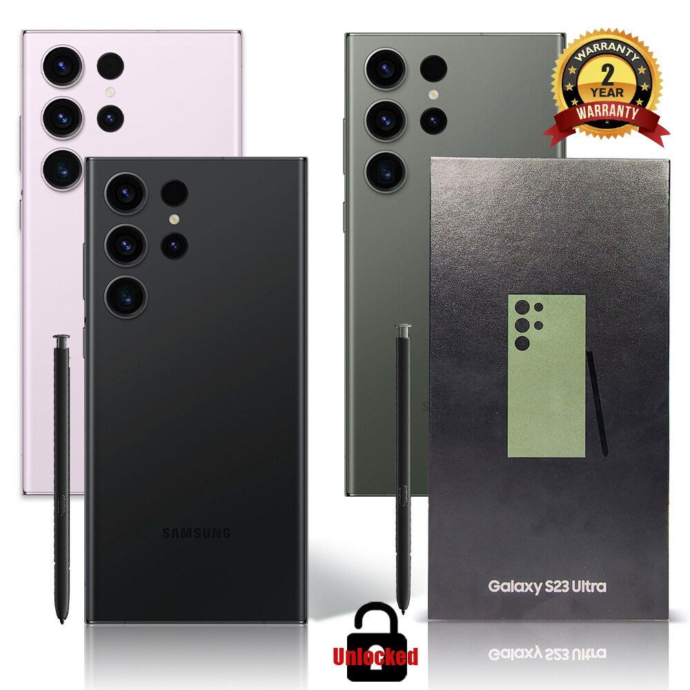 NEW SEALED SAMSUNG GALAXY S23 ULTRA 5G UNLOCKED ALL MEMORY【IN
