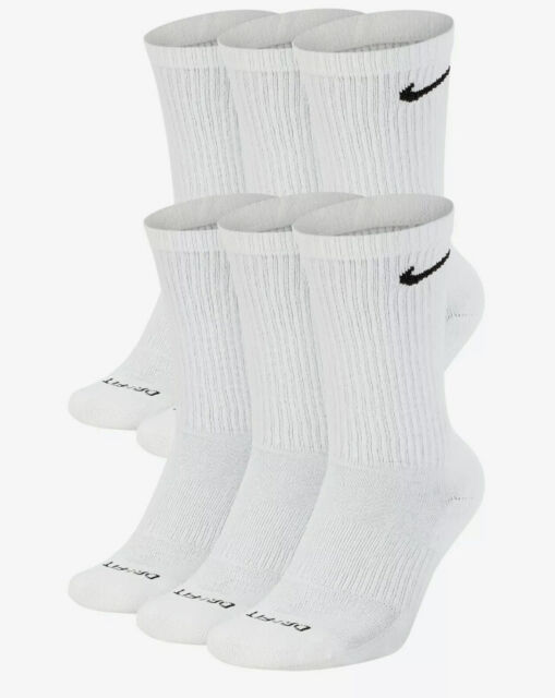 nike mens socks white