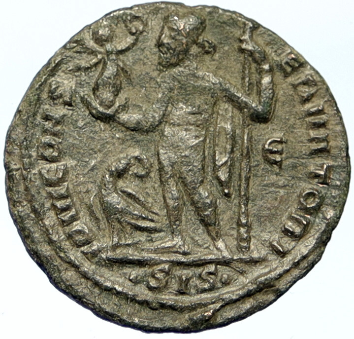 CONSTANTINE I the GREAT Authentic Ancient 315AD Roman Coin VICTORY ANGEL  i102785