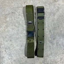 Vintage US GI Military Style Pistol Belt With Quick Release Buckle Size Large