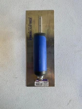 Razor Stainless Steel Finishing Trowel - 11" x 4" | Square-End Concrete Trowel w