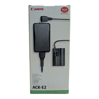 Canon ACK-E2 AC Adapter Kit in Original Box with EU  adapters