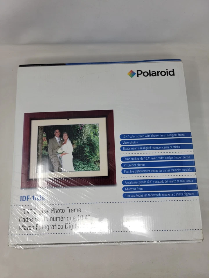 Polaroid IDF-1030 10.4" Digital Picture Frame used with power cord - Image 2 of 4