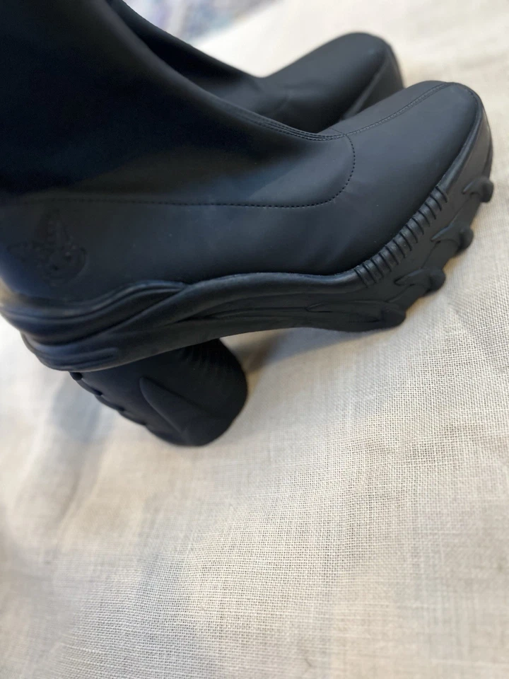 Bershka Chunky Black Alien Platform Ankle Boots – Y2K Style – US 6.5 / EU 37 - Image 3 of 4