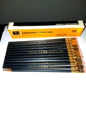 12 - Vintage Unused Eberhard Faber Blackwing 602  Pencils W/Box - 1 dz  PRISTINE