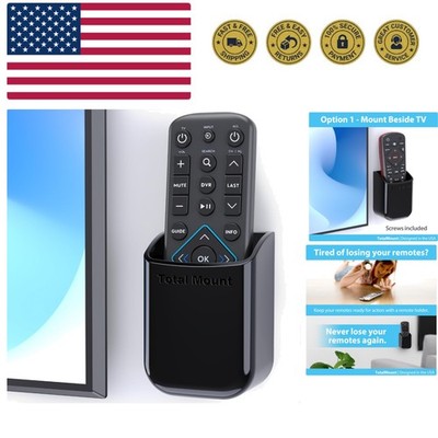 Universal Remote Control Holder - Medium Black