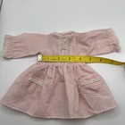 VINTAGE DOLL CLOTHING LOT  3 Dress Armpit To Armpit Approx 4 1/2” — photo 4