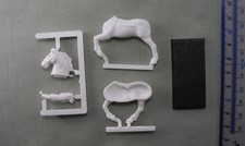 Rogue Trader ROUGH RIDER HORSE White Plastic Imperial Guard Army 40K 1980s T1aC