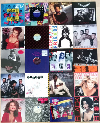 20 NEAR MINT 80s Hit 12''s! SEDUCTION Whispers SHEENA Londonbeat LEVERT Michel'le