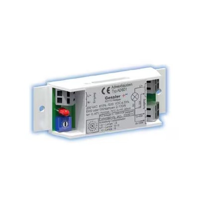 Gessler ADB01 Adressbaustein zur Einzelleuchtenüberwachung, 2-120W, IP20