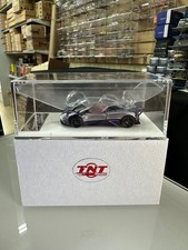 PAGANI ZONDA ARRIVEDERCI CAPÓ AZUL PLATA SALE COCHE 1/64 POR MODELOS TNT