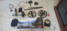 Minelab EQUINOX 800 Metal Detector  6 inch coil - extras 