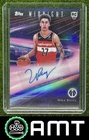 Will Riley RC Auto 2025-26 Topps Midnight Rookie Horizon Wizards