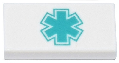 Lego Tile 1 x 2 with Dark Turquoise EMT Sta-3069pb1170-Farbauswahl-color choice
