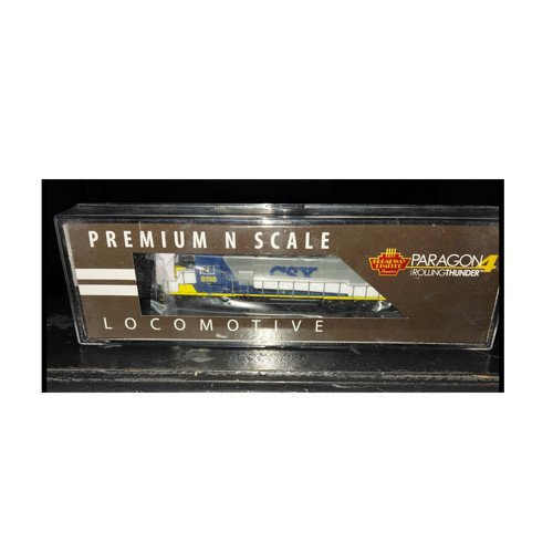Locomotora diésel Broadway Limited Imports N EMD SD40-2 CSX sonido 6196 sin probar  | Zustand: New