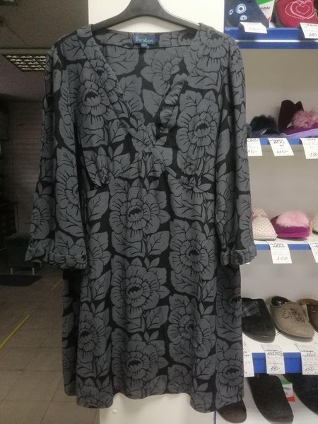 Women Boden Dress Grey Viscose 48 / 4XL / 56