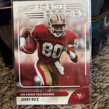 2023 Panini Prestige - For the Record Jerry Rice #17