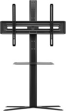 Image of One For All TV Stand Media Shelf Screen 32-70 Inch Black - WM4672