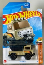 2023 Hot Wheels ’57 Jeep FC HW Hot Trucks 3/10 Tan 68/250 HTC30-N9C0D 6H9