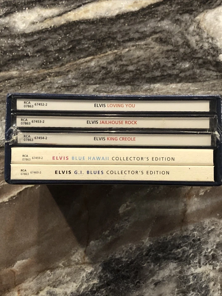 Elvis Presley The Blue Suede Box His Greatest Soundtracks CD Box Set New Sealed - Image 3 of 4