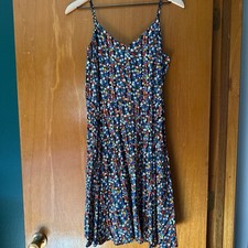 Women's Floral Sleeveless Dress Size Small