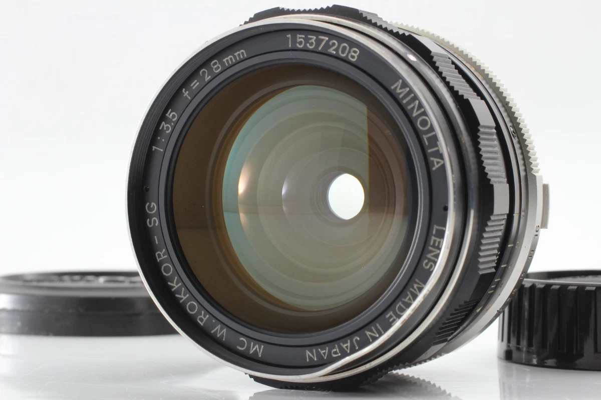 Minolta f/3.5 Camera Lenses 28mm Focal for sale | eBay