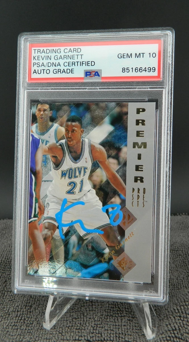 Kevin Garnett Basketball Autographed Sports Trading Cards for sale