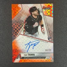 2025 Bowman’s Best  Tim Tawa Best of 2025 Auto Orange Refractor /25#Z