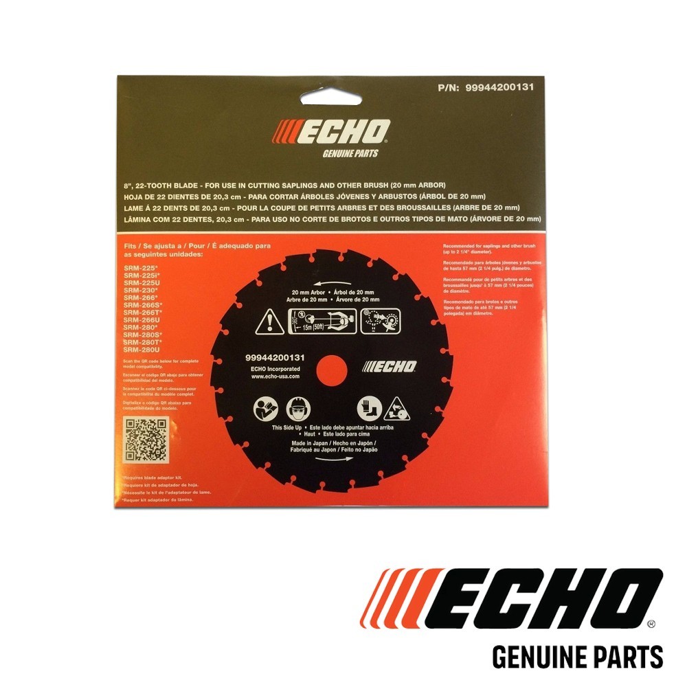 Genuine OEM Echo 99944200131 Tooth Brush Blade for SRM-225, SRM-230