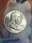 1952-P Franklin Half Dollar 90% - Full Bell Lines - FBL Tone Spots Clean Cheek