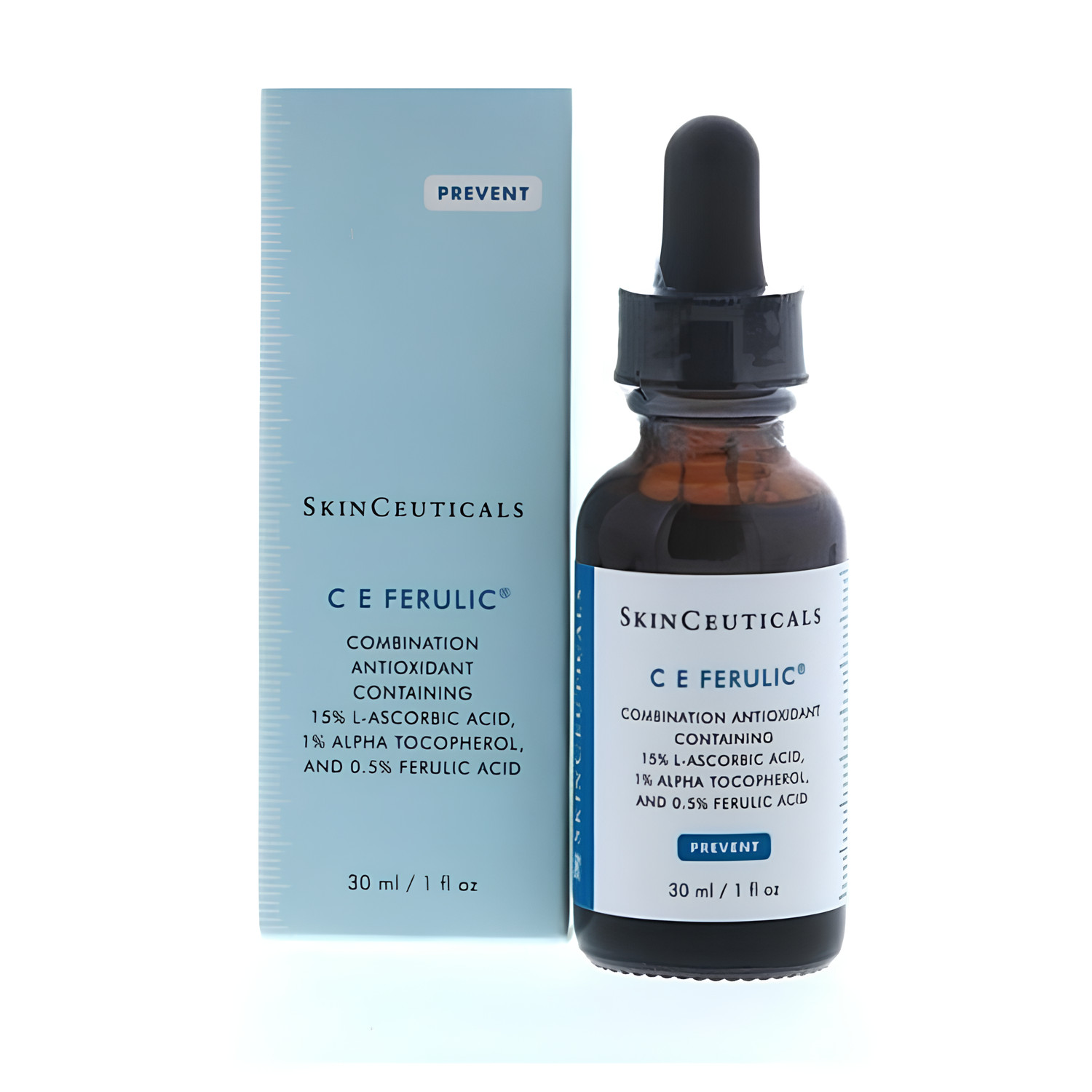 NEW IN BOX C E Ferulic with 15% L-Ascorbic Acid Serum 1 Oz US SHIP