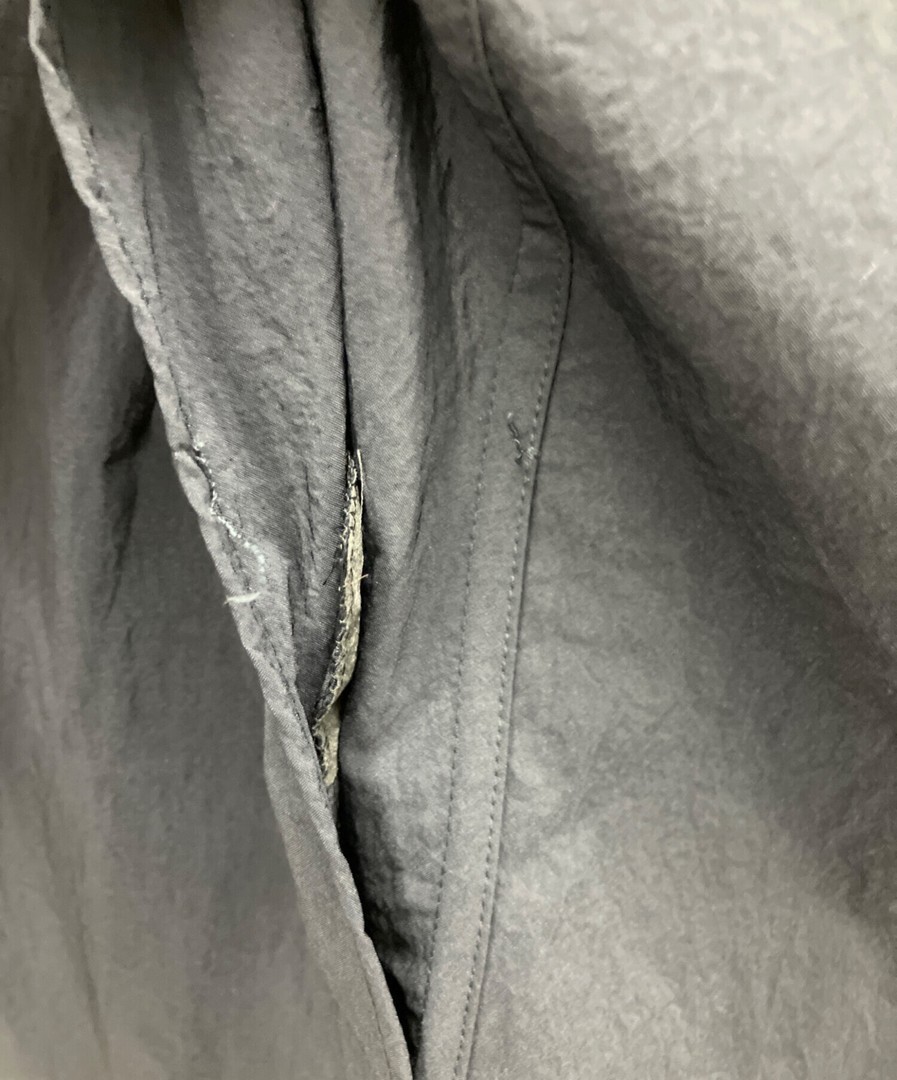 HERMES Nylon Polyester Tailored Jacket G19983K Na… - image 6