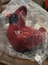 NEW Pottery Barn Cardinal Shaped Pillow - Sealed