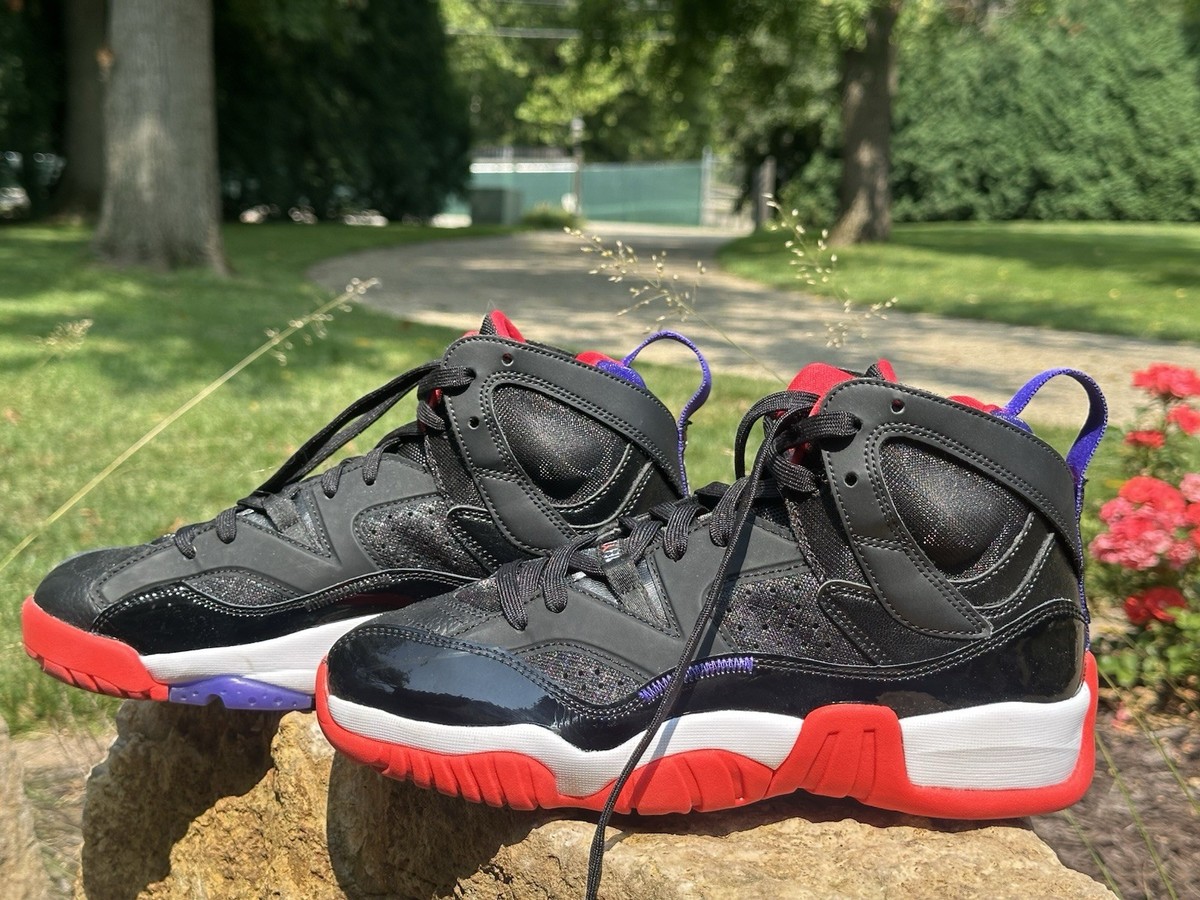 Jordan Jumpman Two Trey Black Red Purple High Top Athletic