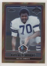 2006 Topps Chrome Hall of Fame Rayfield Wright #HOFT-RWR HOF 1u6